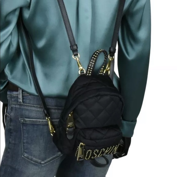 moschino backpack mini